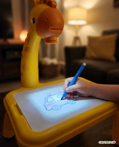Table Kids Criativae - Kids Drawing Projector Table
