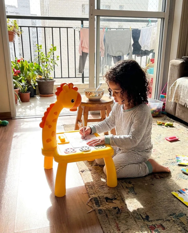 Table Kids Criativae - Kids Drawing Projector Table