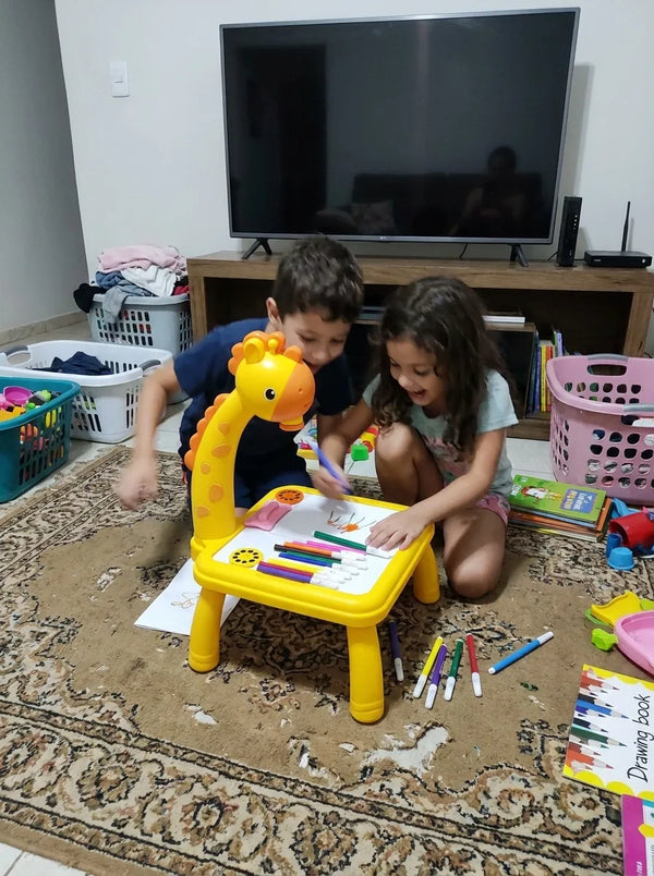 Table Kids Criativae - Kids Drawing Projector Table