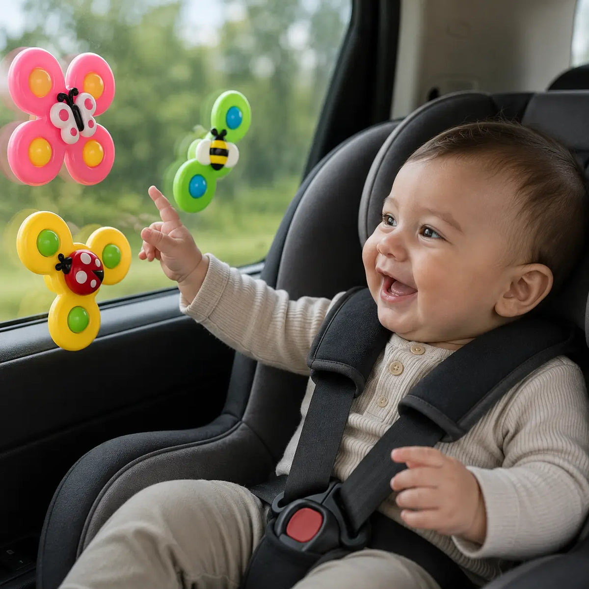 Nachher — Spin Pop Criativae - Suction Cup Baby Spinner Toys, Set of 3