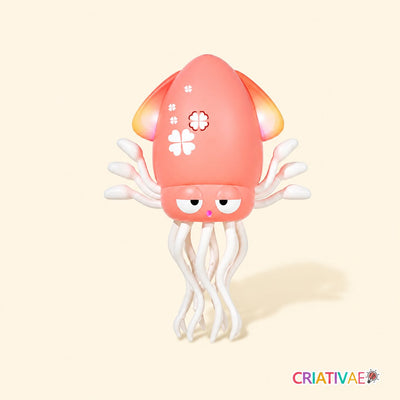 Lulita Pop Criativae - Walking, Dancing Light-Up Squid Toy