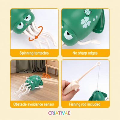 Lulita Pop Criativae - Walking, Dancing Light-Up Squid Toy