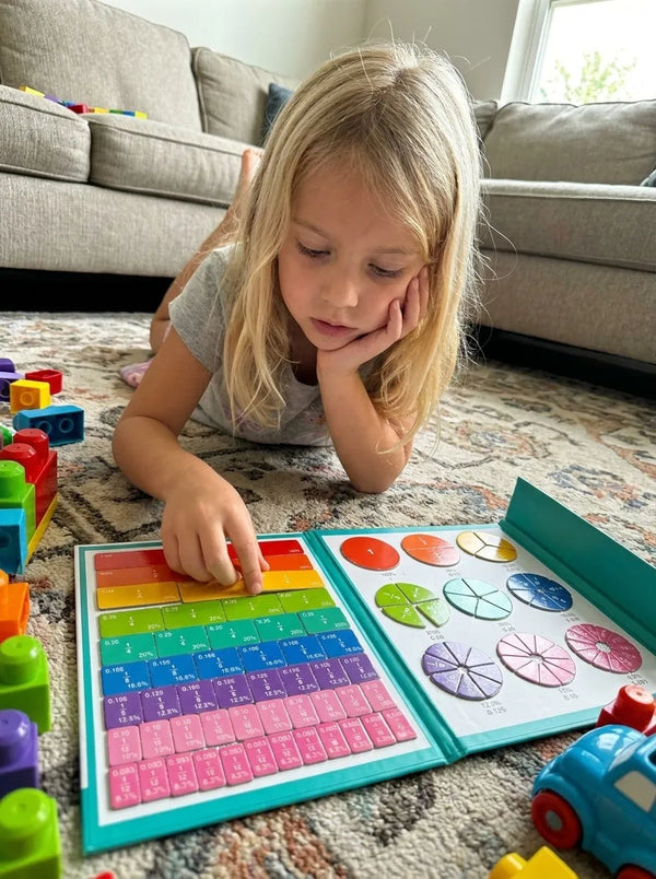 Fraciona Criativae - Magnetic Fraction Learning Kit