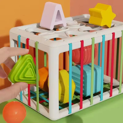 Geometric Sensory Learning Cube for Babies 3+ | CRIATIVAE