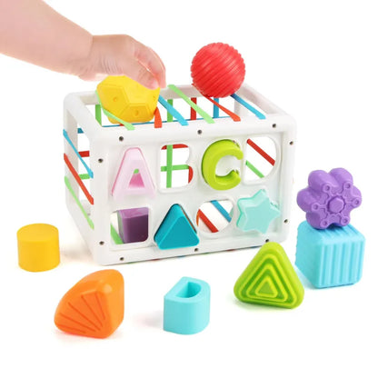 Geometric Sensory Learning Cube for Babies 3+ | CRIATIVAE