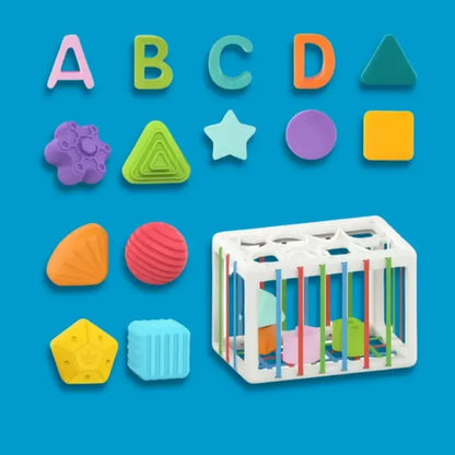 Geometric Sensory Learning Cube for Babies 3+ | CRIATIVAE