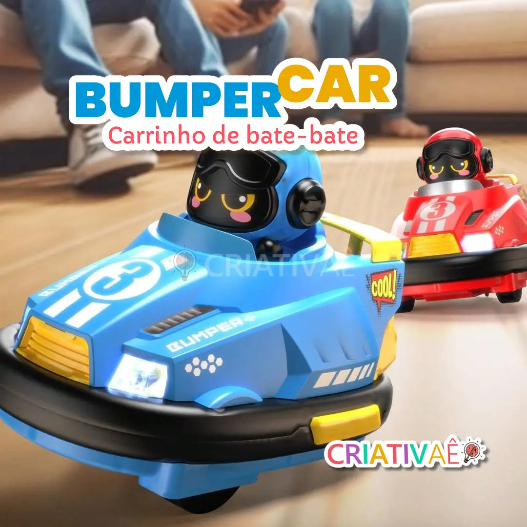 Bumper Car Criativae - Remote Control Bumper Cars 2 Pack