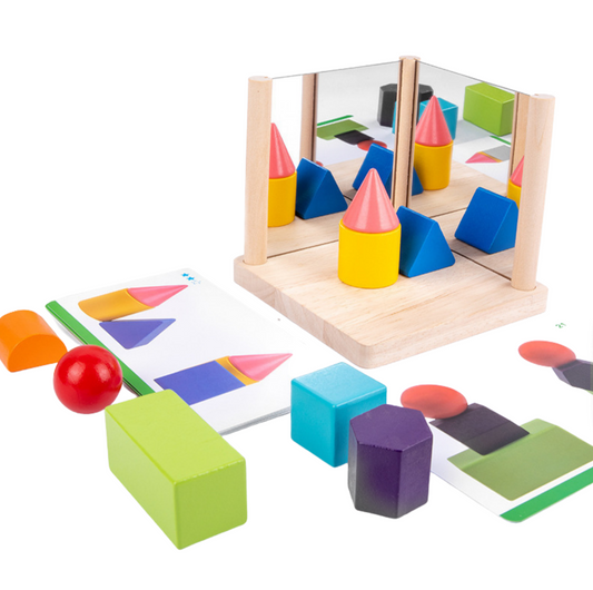 Montessori Reflektierendes Bauspielzeug