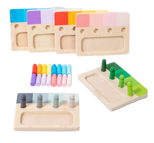 Passende Sets mit Farbverlaufsstiften in der Palette
