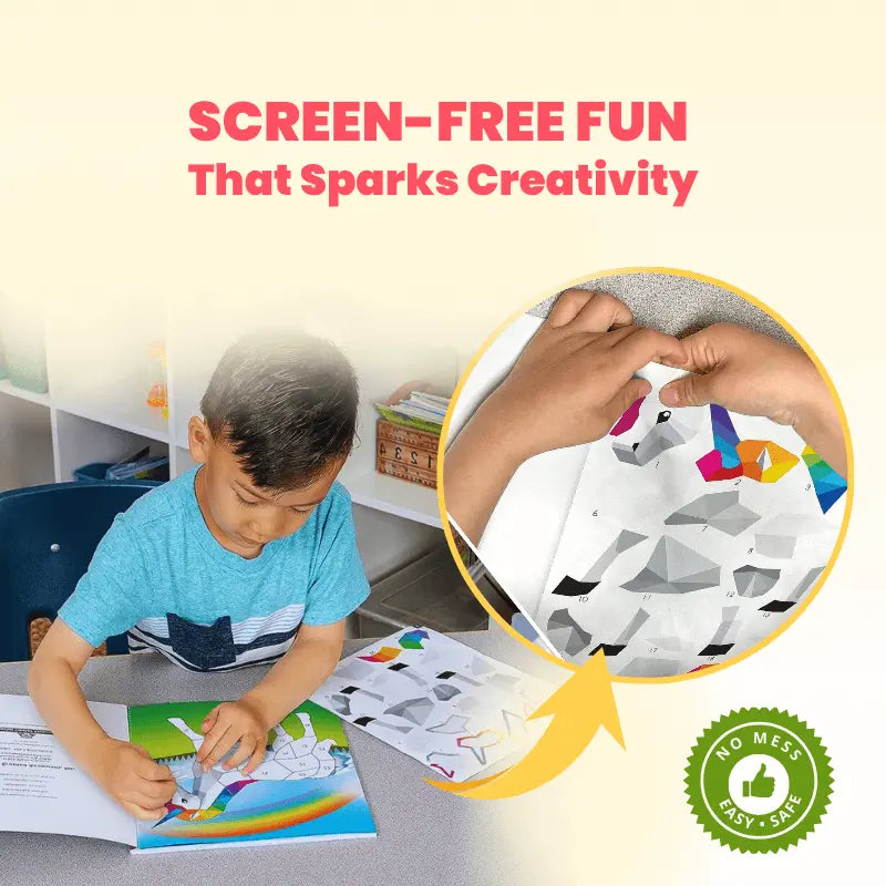 Creative 3D Sticker Puzzle for Kids – Educational & Fun Craft Kit