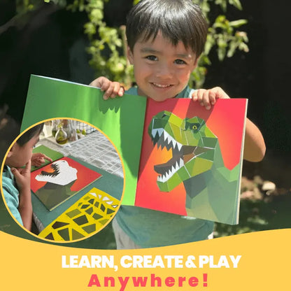 Creative 3D Sticker Puzzle for Kids – Educational & Fun Craft Kit