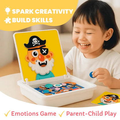 Creatieve magnetische puzzelset