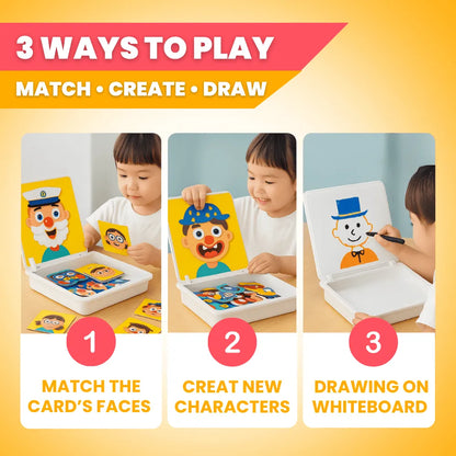 Creative Magnetic Puzzle Set for Kids - Criativae
