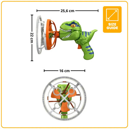 Dinosaur Bubble Launcher Toy – DinoBubble Giant Bubble Maker for Kids Outdoor Fun | CRIATIVAE