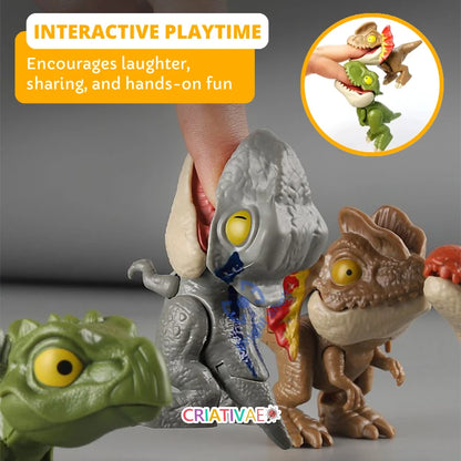 Biting Dinosaur Toy Set Fun Educational Play Kit | CRIATIVAE