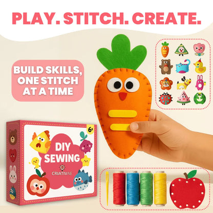 DIY Sewing Kit for Kids - Criativae