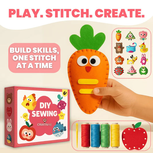 Kit de couture DIY pour enfants - Criativae