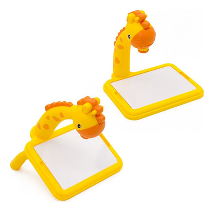 Giraffe Drawing Projector Table for Kids – 24 Slides, 12 Markers, Ages 3+
