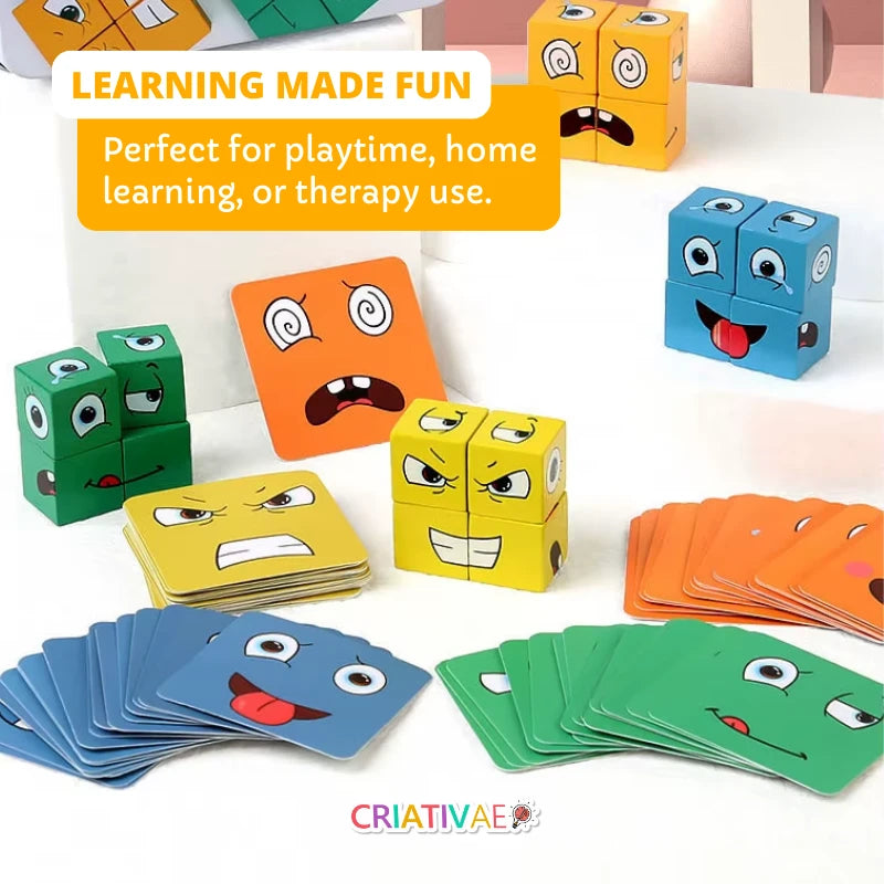 Educational Facial Expression Game for Children’s Emotional Development | CRIATIVAE