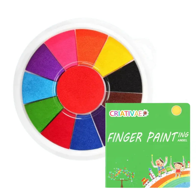 Finger Painting Kit for Toddlers – Montessori Sensory Art Set | CRIATIVAE