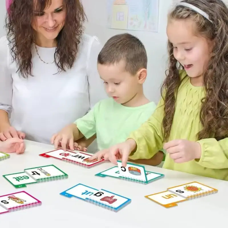 Bilingual Reading and Rhyming Flip Books for Kids – Learn English and Portuguese | CRIATIVAE