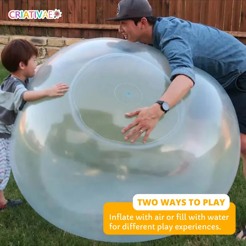 Gigant Ball Inflatable Giant Ball for Kids Water & Air Outdoor Fun | CRIATIVAE