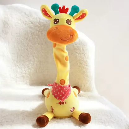Dancing & Talking Giraffe Toy for Kids | Interactive Singing Plush with Lights & Voice Repetition | CRIATIVAE
