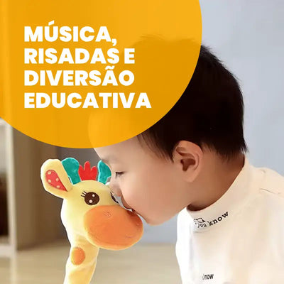 Dancing Giraffe Criativae - Talking Plush That Repeats Your Child
