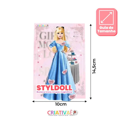 Styldoll Criativae - Magnetic Dress Up Doll with Endless Outfits