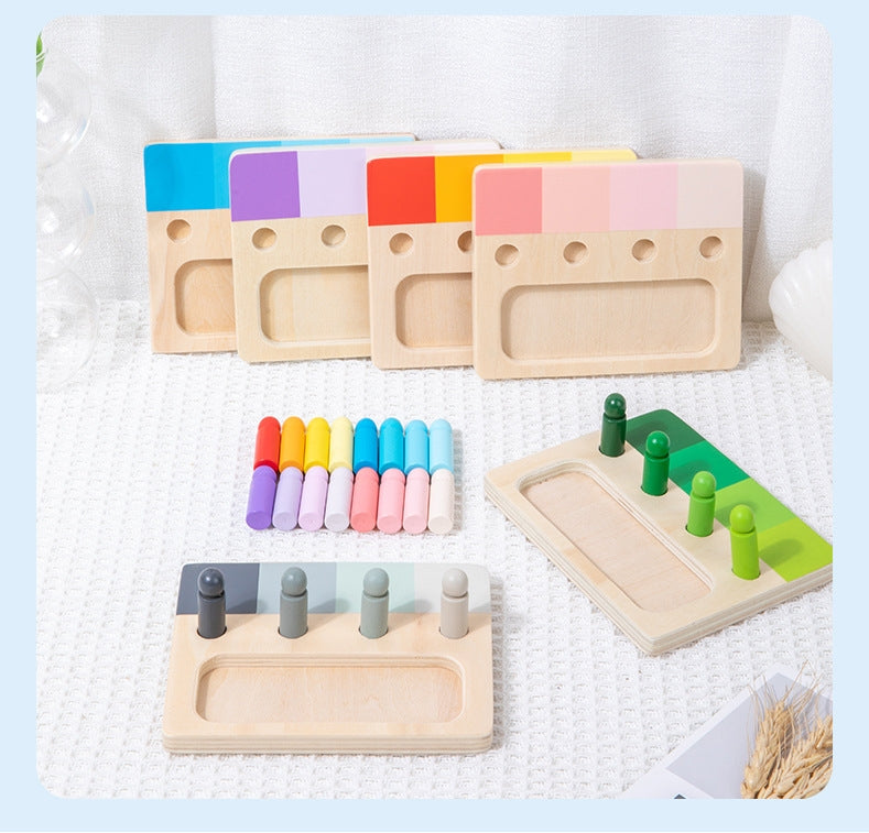 Passende Sets mit Farbverlaufsstiften in der Palette
