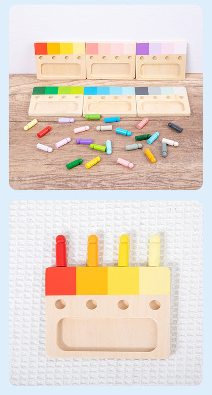 Passende Sets mit Farbverlaufsstiften in der Palette