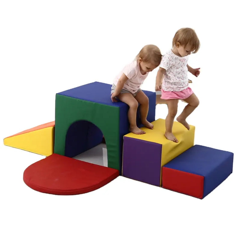 6-Piece Soft Play Gymnastics Set for Babies and Toddlers