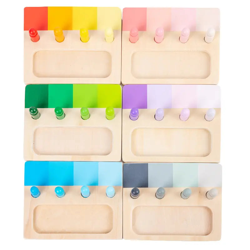 Passende Sets mit Farbverlaufsstiften in der Palette