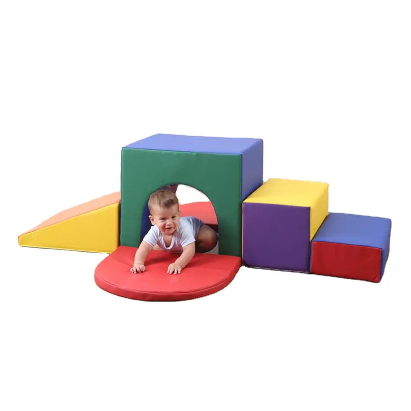 6-Piece Soft Play Gymnastics Set for Babies and Toddlers
