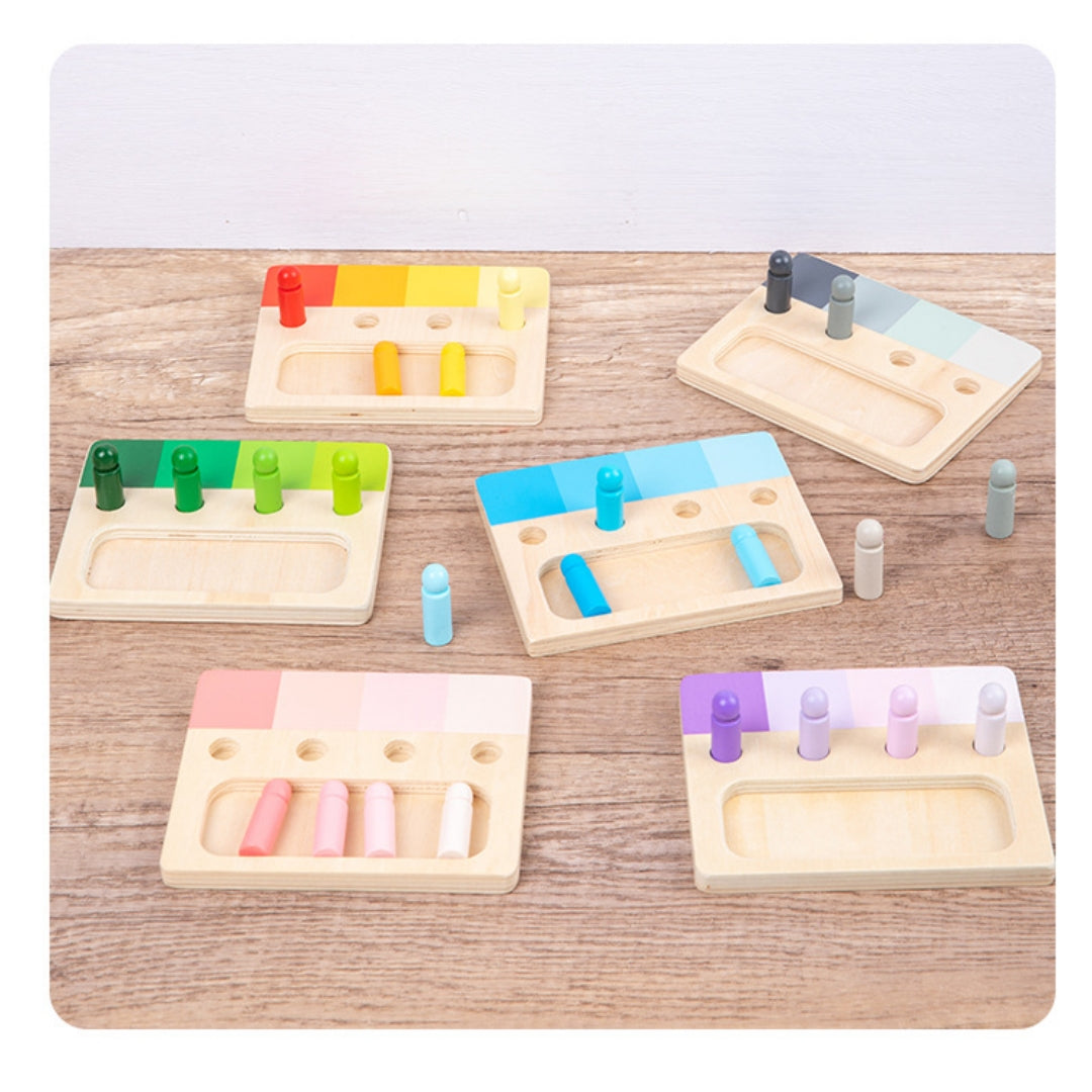 Passende Sets mit Farbverlaufsstiften in der Palette