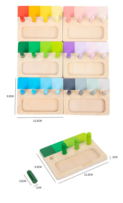 Passende Sets mit Farbverlaufsstiften in der Palette