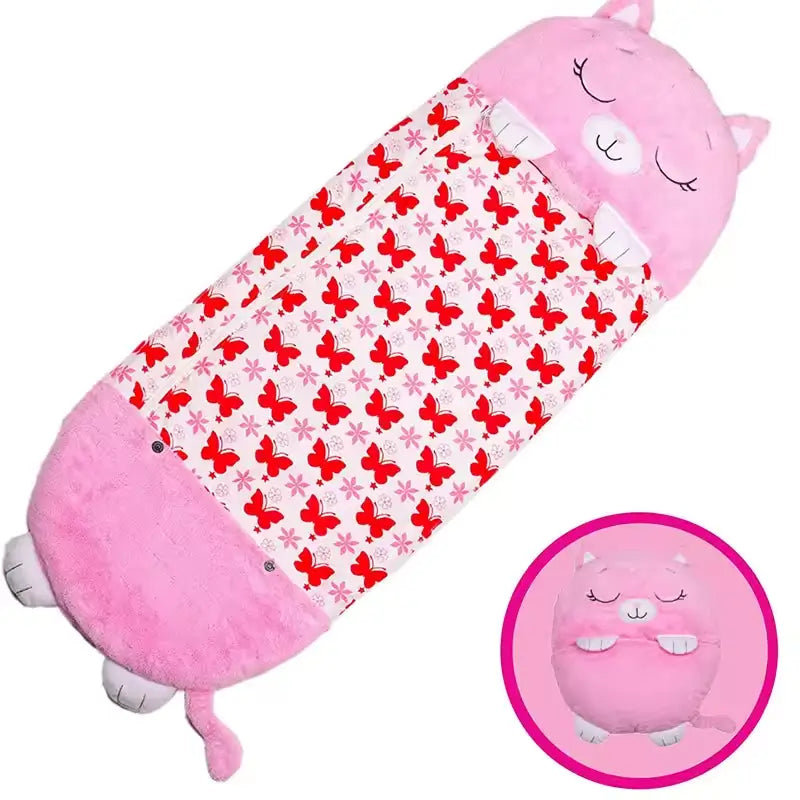 Cuddle Sack Criativae - Plush Animal 3 in 1 Kids Sleeping Bag
