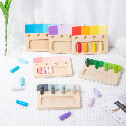 Passende Sets mit Farbverlaufsstiften in der Palette
