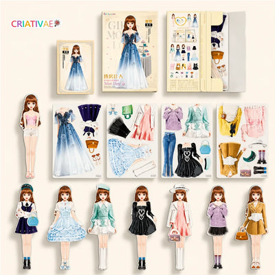 Styldoll Criativae - Magnetic Dress Up Doll with Endless Outfits