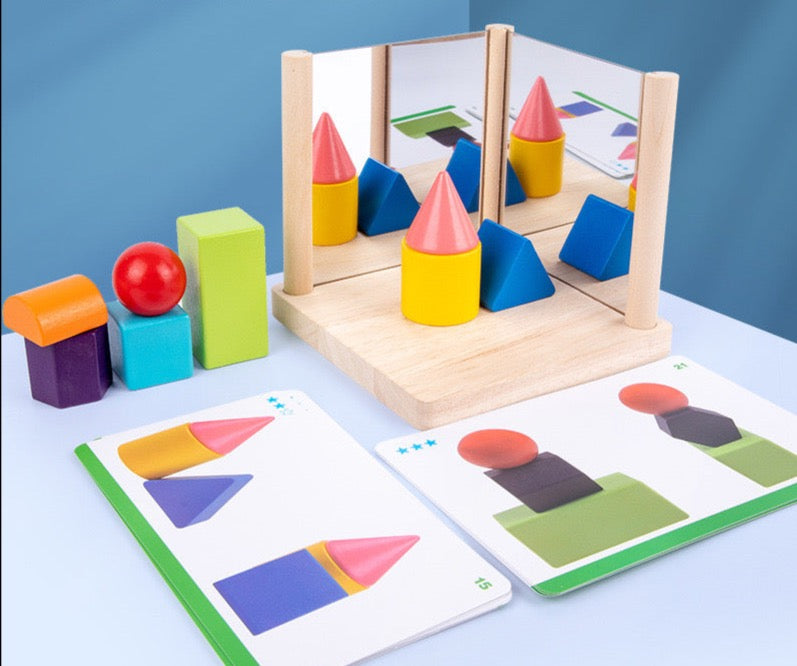 Montessori Reflektierendes Bauspielzeug