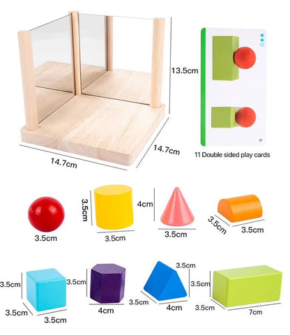 Montessori Reflektierendes Bauspielzeug