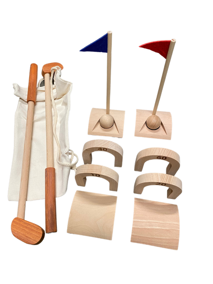 Classic Wooden Croquet Game Sets