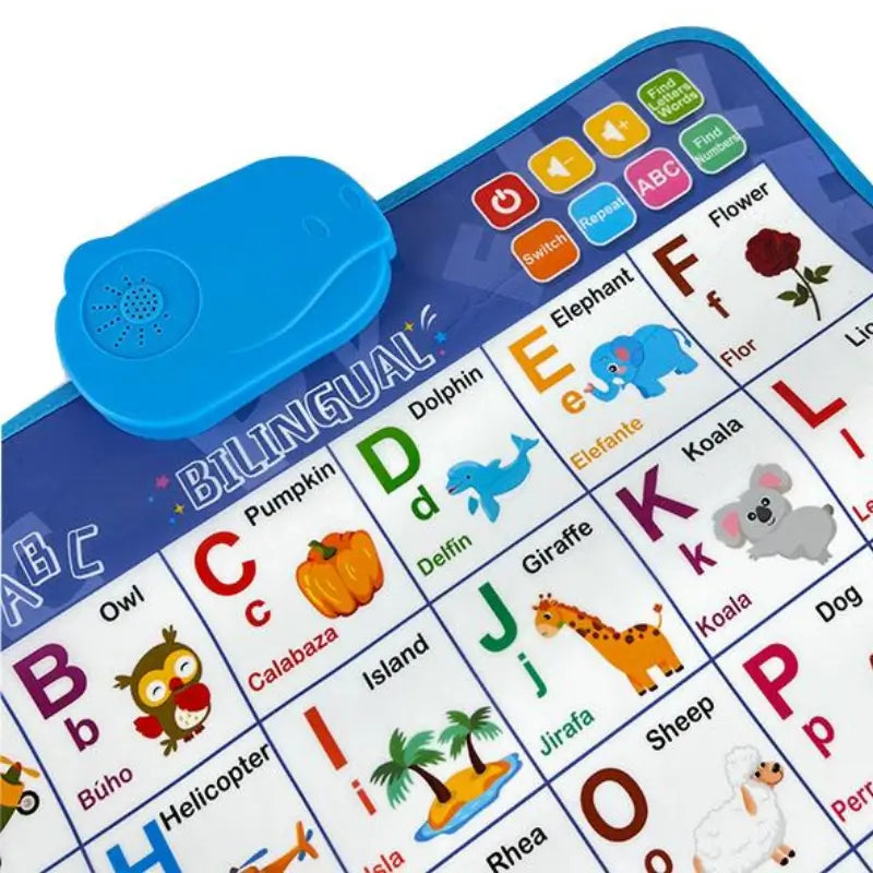 Bilingual Interactive Learning Poster – English & Spanish | CRIATIVAE