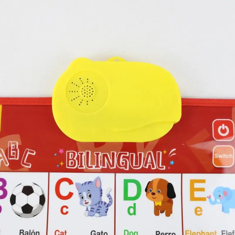 Bilingual Interactive Learning Poster – English & Spanish | CRIATIVAE