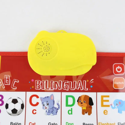 Bilingual Interactive Learning Poster – English & Spanish | CRIATIVAE