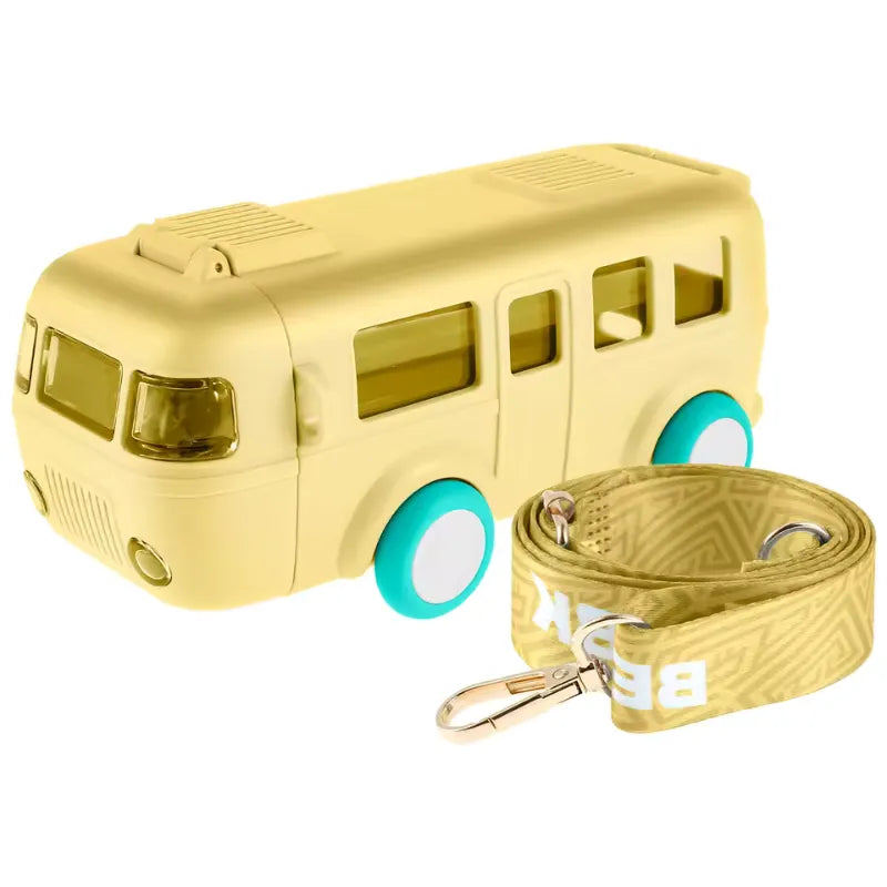 Kids Water Bottle with Adjustable Strap and Silicone Spout | CRIATIVAE