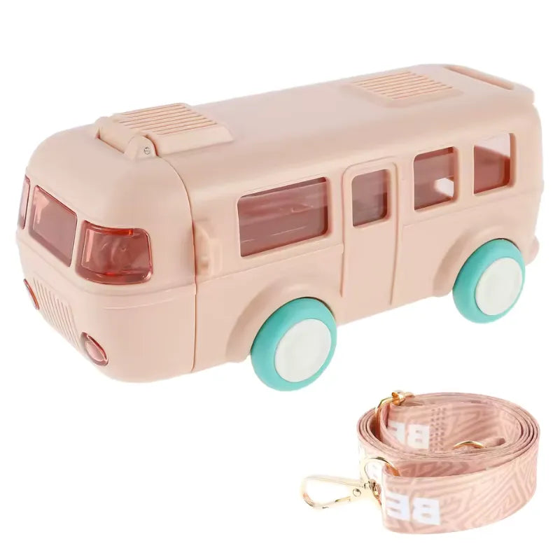 Kids Water Bottle with Adjustable Strap and Silicone Spout | CRIATIVAE