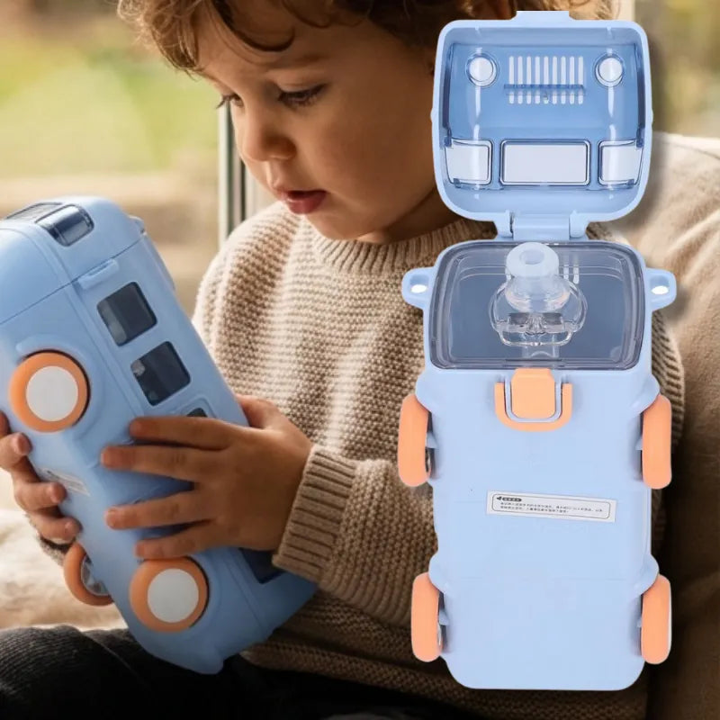 Kids Water Bottle with Adjustable Strap and Silicone Spout | CRIATIVAE