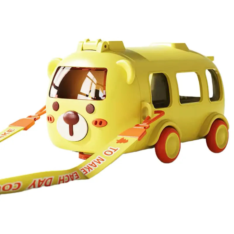 Kids Water Bottle with Adjustable Strap and Silicone Spout | CRIATIVAE