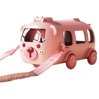 Kids Water Bottle with Adjustable Strap and Silicone Spout | CRIATIVAE